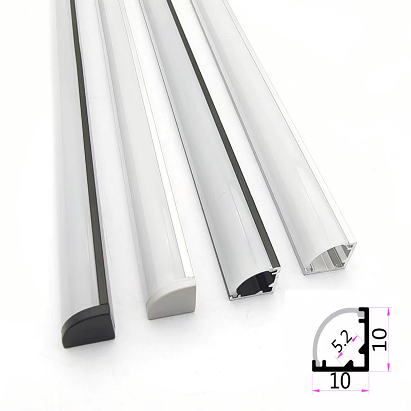 10mm Wide Small LED Strip Light Corner Channel For 4mm Tape 10mm Wide Small LED Strip Light Corner Channel For 4mm Tape